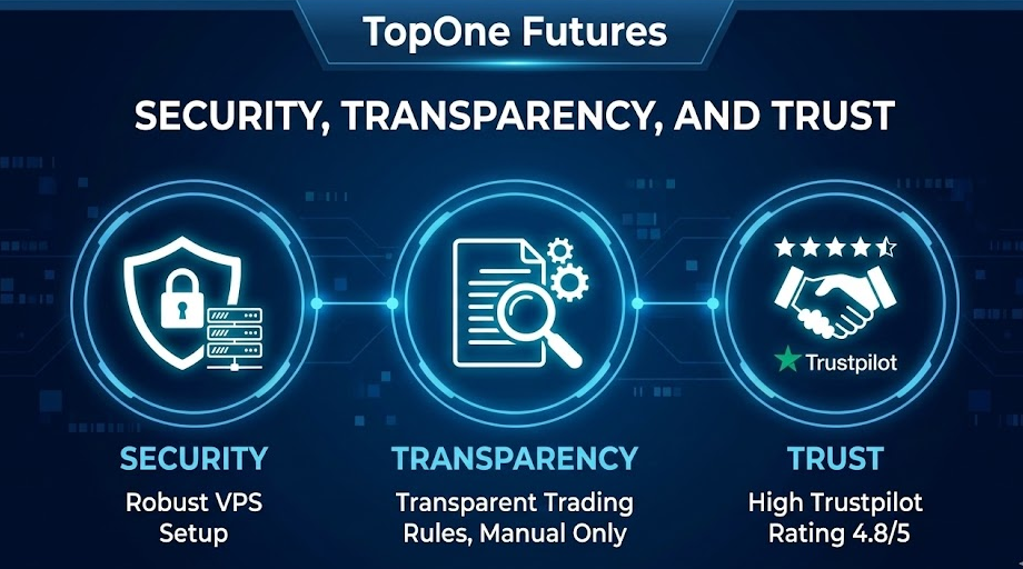 Trustpilot 4.8 star rating badge indicating high trust and security.